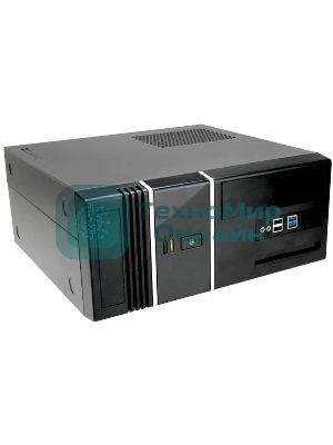 Компьютерный корпус INWIN BK623BL USB 3.0 (Micro-ATX, RB-S400BN1-0, 400W, 2xUSB 3.0, 2xUSB 2.0+Audio, черный)