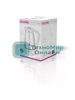 Чайник электрический Viconte VC-3339 белый