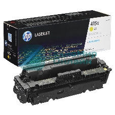 Картридж лазерный Cartridge HP 415X для LJ Pro M454/MFP M479/M480f, желтый (6 000 стр.) (желтая упаковка)