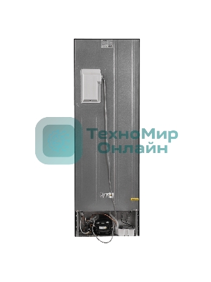 Холодильник Maunfeld MFF185NFХ10 нержавеющая сталь двухкамерный инвертор 240/100л морозилка снизу, No Frost