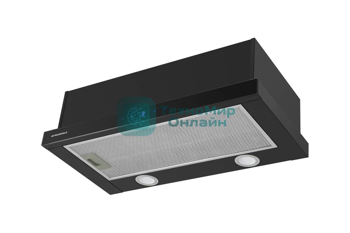 Вытяжка телескопическая Maunfeld VS Touch 850 60 черный, 60 см, 850 куб. м/ч, 56 дБ
