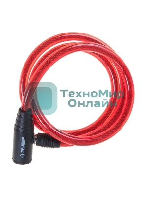 Замок тросовый Зубр Мастер, 3 ключа в комплекте, длина троса 950мм, d 10мм 37263-95