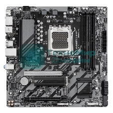 Материнская плата Gigabyte B850M D3HP, AM5, AMD B850, 4xDDR5, 4xSATA, 2xM.2, 1xPCIe 5.0 x16, 1xPCIe 3.0 x4, 1xHDMI, 2xDP, 1x 1Gb LAN, 3xUSB-A 3.2 Gen 1, 2xUSB-A 2.0, 1xUSB-C 3.2 Gen 1, 3x3.5 мм, 7.1, mATX