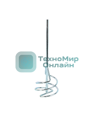 Миксер насадка PATRIOT MP486 для сухих и строит. смесей, оцинкованый,100x600 мм, хвостовик SDS Plus.