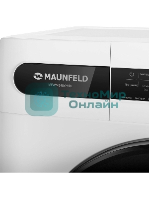 Стиральная машина Maunfeld MFWM148WH01 белый, загрузка фронтальная 8 кг, 1400 об/мин., класс: А+++