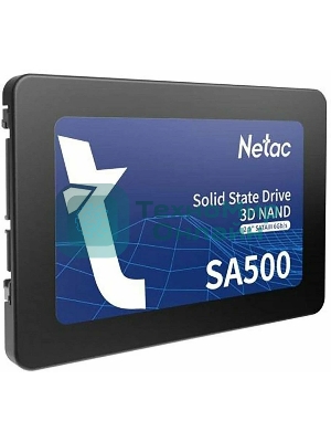 Накопитель SSD Netac SA500, 256Gb, SATA III, 2.5