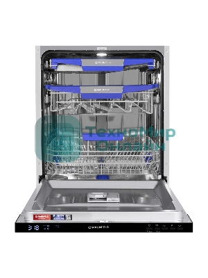 Посудомоечная машина Maunfeld MLP60230 Light Beam Inverter Wi-Fi, нержавеющая сталь, 59.5 см, 14 компл., 44 дБ, класс A+++