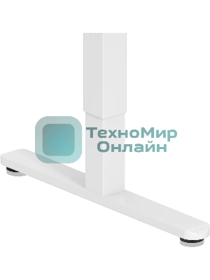 Стол компьютерный Cactus угловой подъемный столешница МДФ, белый дуб каркас белый 140x72x60 см (CS-EDXL-WWD)