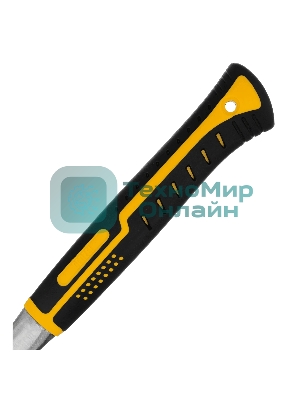 Молоток слесарный Denzel 800 г, цельнометаллический, двухкомпонентная рукоятка