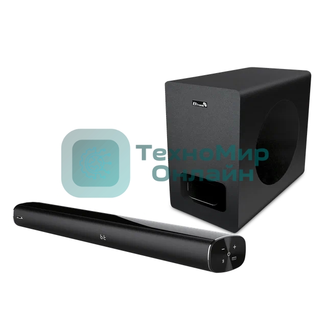 Акустическая система ELTRONIC Саундбар SOUND SLICK 9 (20-13) черный