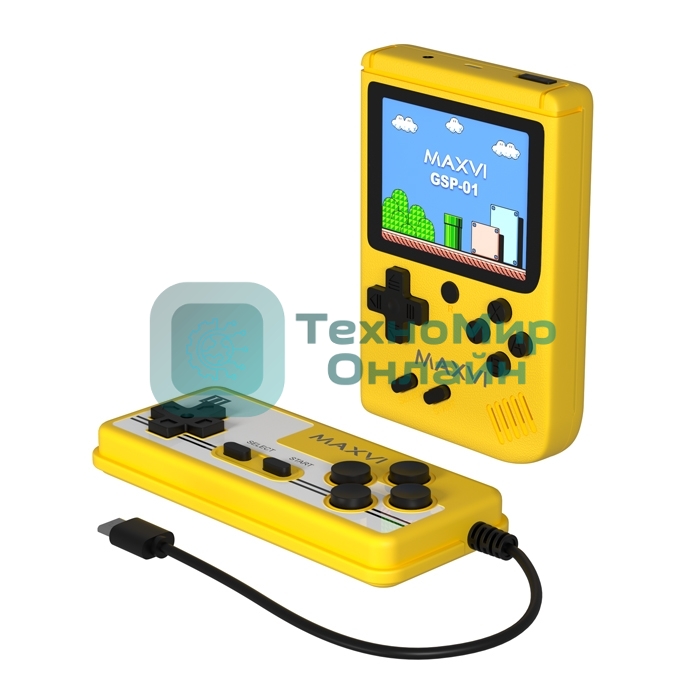 Игровая консоль Maxvi GSP-01 yellow