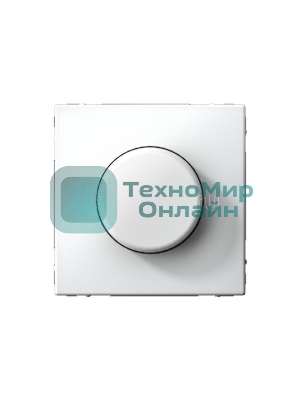 Светорегулятор поворотно-нажимной (диммер) ArtGallery LED RC 400Вт механизм бел. SE GAL000123