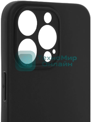 Чехол (клип-кейс) BoraSCO для Apple iPhone 15 Pro Max черный (72415)