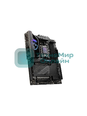 Материнская плата MSI MPG X870E CARBON WIFI, AM5, AMD X870E, 4xDDR5, 4xSATA, 4xM.2, 1xPCIe 5.0 x16, 1xPCIe 5.0 x4, 1xPCIe 4.0 x4, 1xHDMI, 2xUSB-C, 2x1Gb LAN, 9xUSB 3.2 Gen 2, 2xUSB4, 2x3.5 мм, 7.1, ATX