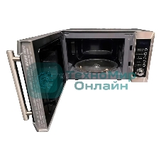 Микроволновая печь General Electronics GE DG220S атласное серебро, 20 л, 800 Вт, переключатели - кнопки