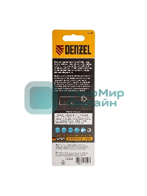 Зенковка конусная Denzel под М8, HSS, по металлу, цилиндрический хвостовик