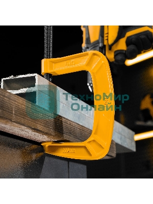 Струбцина Denzel G-образная, усиленная, 100 мм