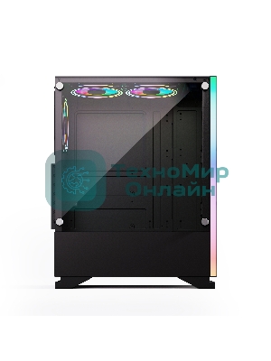 Компьютерный корпус ABR Robin I (1хUSB 3.0, 2хUSB 2.0, HD Audio, 3xRGb Fan, ATX, Micro-ATX)