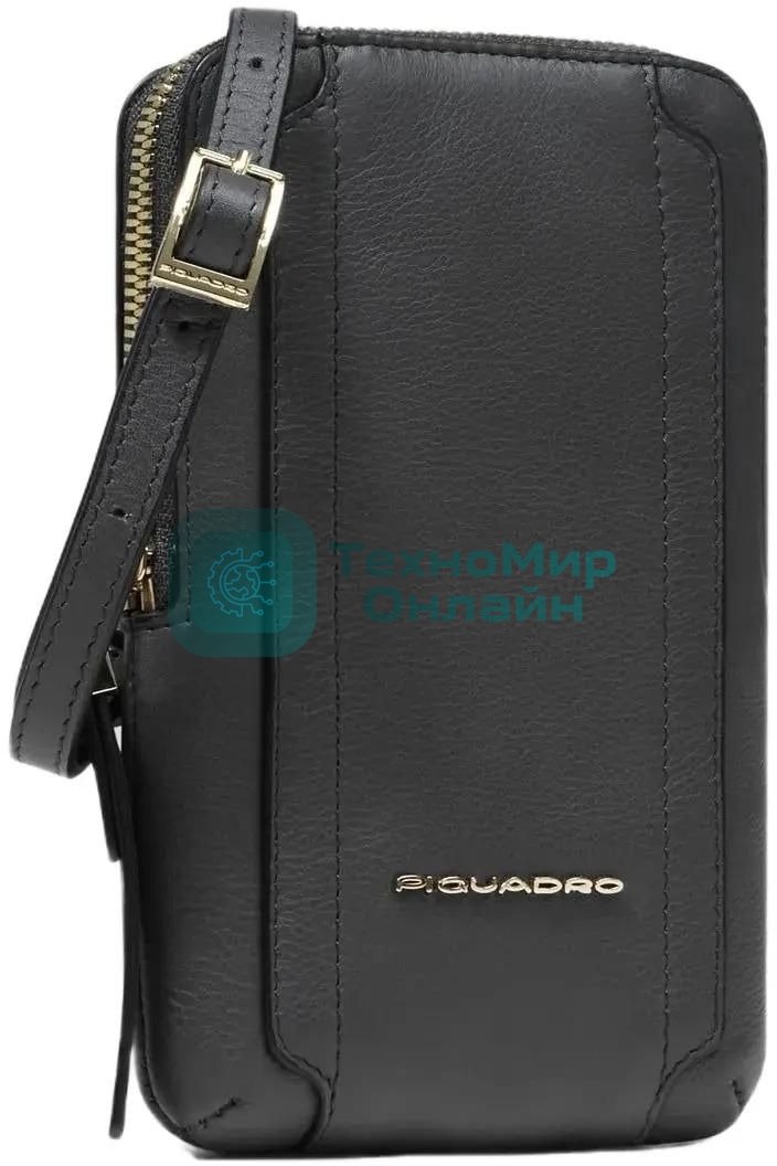 Чехол для смартфона Piquadro Circle AC6835W92R/N черный натур.кожа