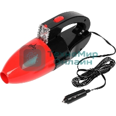 Пылесос автомобильный Ural Смерч 3000 черный/красный 75Вт