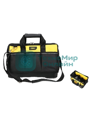 Сумка для инструментов с жестким пластиковым дном Deli DL586120