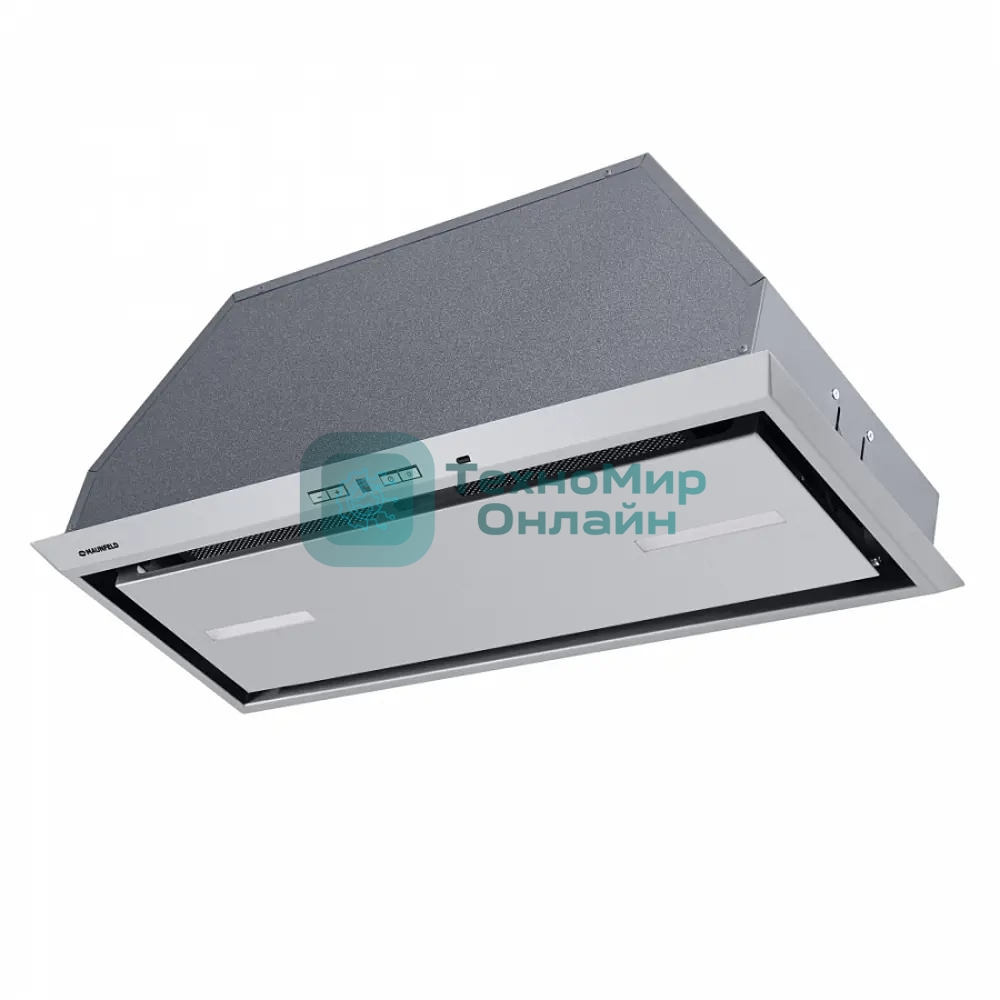 Вытяжка встраиваемая Maunfeld URANIA 74 нержавеющая сталь, 72 см, 1250 куб. м/ч, 52 дБ