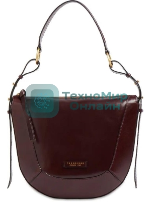 Сумка женская The Bridge Fedora 04320401/YF бургунди натур.кожа