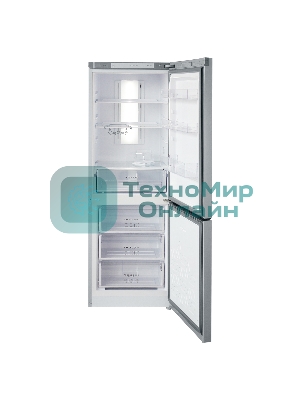 Холодильник Бирюса Б-M920NF металлик двухкамерный 210/100 л морозилка снизу, No Frost