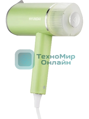 Отпариватель Hyundai H-HSART004 зеленый, 1200 Вт, 21 г/мин, 120 мл