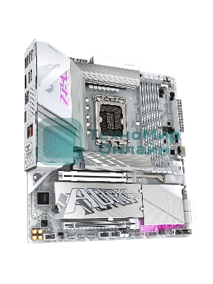 Материнская плата Gigabyte Z890M AORUS ELITE WIFI7 ICE, LGA 1851, Intel Z890, 4xDDR5, 4xSATA, 3xM.2, 1xPCIe 4.0 x4, 1xPCIe 5.0 x16, 1xDP, 1xUSB-C, 1x 2.5Gb LAN, 1xUSB-A 3.2 Gen 2, 4xUSB-A 3.2 Gen 1, 2x3.5 мм, TOSLINK, 7.1, 1xUSB4, mATX