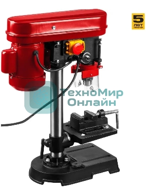 Станок сверлильный Зубр ЗСС-350 350 Вт, 2600 об/мин, 5 скоростей, патрон 13 мм