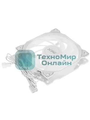 Вентилятор для корпуса ADATA XPG VENTO 120 ARGb белый, 120 мм, 1850 об/мин, 21 дБ, 3 pin