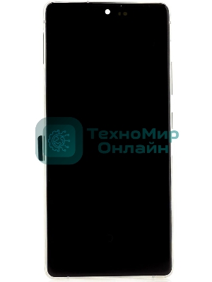 Дисплей для Samsung Galaxy S10 Lite SM-G770F в сборе с тачскрином OLED, черный