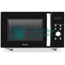 Микроволновая печь Hyundai HYM-D2078 черный/серебристый, 23 л, 800 Вт, переключатели - кнопки, поворотный механизм