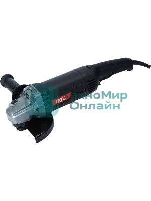 Угловая шлифовальная машина Deli DE-JM180-1E (2000Вт, 180мм, 8500об/мин, картон)