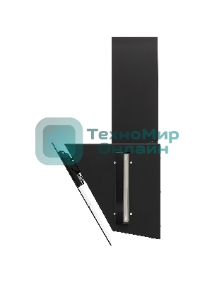 Вытяжка наклонная KRONA Bruna 600 S черный/серебристый, 59.5 см, 1300 куб. м/ч, 56 дБ