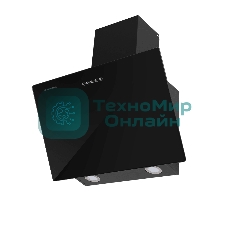 Вытяжка наклонная Maunfeld Dream 60 Push Glass, черный, 60 см, 700 куб. м/ч, 47 дБ