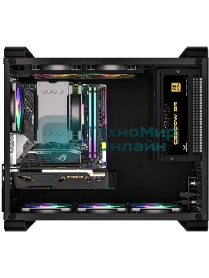 Компьютерный корпус Accord ACC-GCUB4 черный без БП mATX 1x92мм 1xUSB 3.0 1xUSB3.1 audio