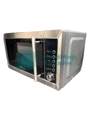 Микроволновая печь General Electronics GE DG220S атласное серебро, 20 л, 800 Вт, переключатели - кнопки