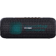 Колонка портативная Hyundai H-PS1021 черный/черный 25 Вт 1.0 BT 10м 1500mAh