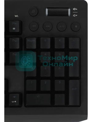 Клавиатура GMNG GG-KB770XP проводная, USB Type-A, чёрный