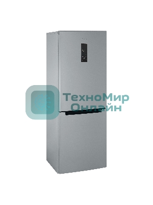 Холодильник Бирюса Б-M920NF металлик двухкамерный 210/100 л морозилка снизу, No Frost