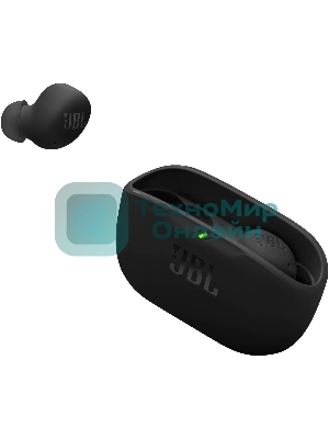 Наушники TWS JBL Wave Buds 2 черный, внутриканальные, Bluetooth, активное шумоподавление, до 40 ч