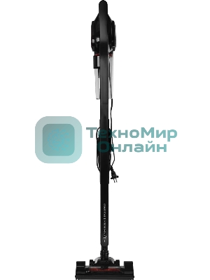Пылесос вертикальный Deerma DX700 Pro черный, питание от сети, 210 Вт, уборка сухая, пылесборник 0.8 л