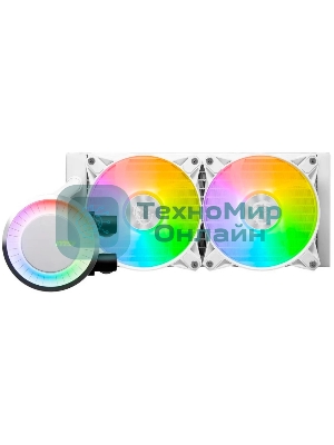 Система жидкостного охлаждения MSI MAG CORELIQUID E240 белый 120мм алюминий+медь 1800rpm 32.5db 4-pin 310W