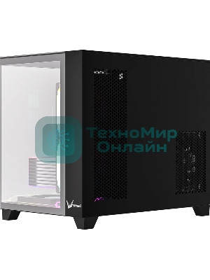 Компьютерный корпус AeroCool/Formula Crystal Z9ML Floe черный без БП mATX 4x120мм 2xUSB 3.0 audio bott PSU