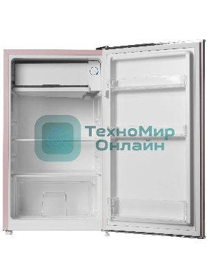 Холодильник Ascoli ADFRD90 розовый однокамерный 85/15л морозилка сверху