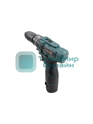 Дрель-шуруповерт аккумуляторная Zitrek Green 12V Max 085-1016, Аккумуляторная, 12В, 2 АКБ