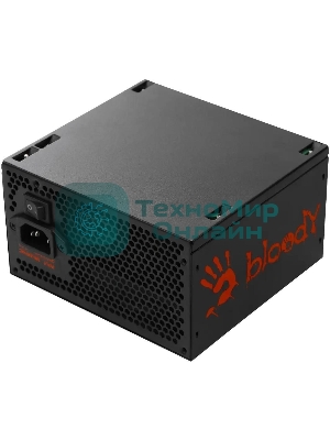 Блок питания Bloody BD-PS700W, 700Вт, 80 PLUS WHITE, 120мм, черный