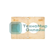 Шаблон для подрозетников EKF Expert sh-d68-2 c 2 отверстиями d 68 мм